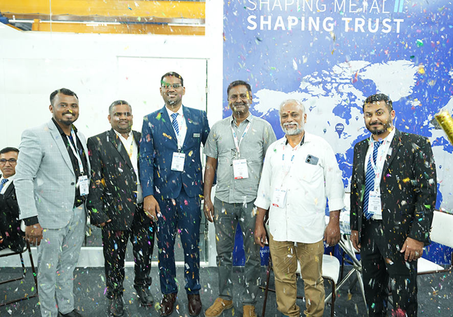 Three-Time Market Leader in India: HSG Laser Demonstrates the Future of Intelligent Manufacturing at ACMEE 2025