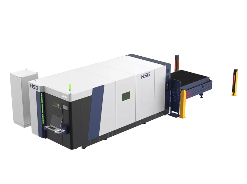 HSG laser cutting machine upgraded matrix machine bed with level-up rigidity
