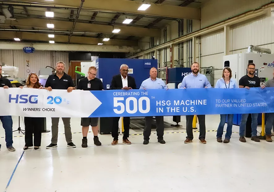 500th Machine Delivered! HSG Laser Reaches New Milestone in the U.S., Helping CMD Boost Manufacturing Efficiency