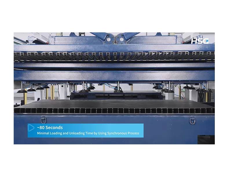 HSG laser sheet layering thickness measurement