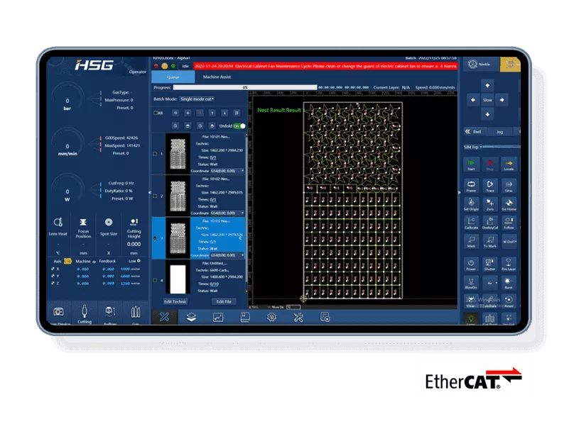 HSG laser cutting machine