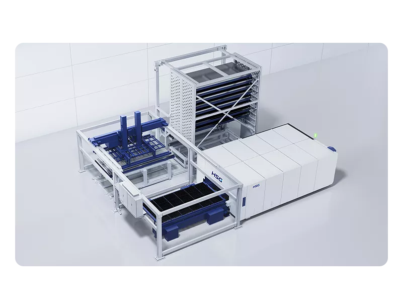 HSG laser cutting machine brand-new aluminum beam
