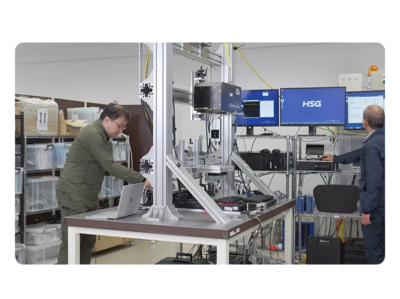 HSG laser cutting machine upgraded matrix machine bed with level-up rigidity