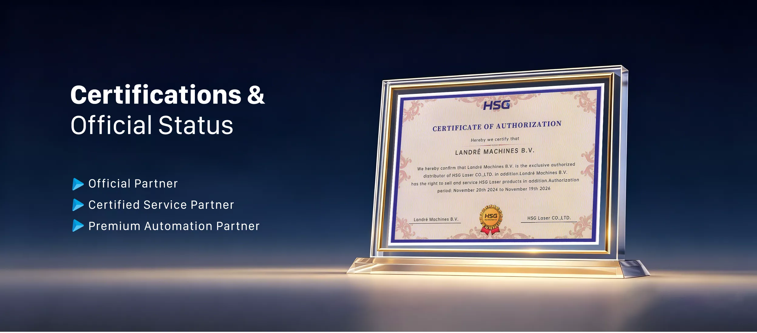 Certifications & Official Status