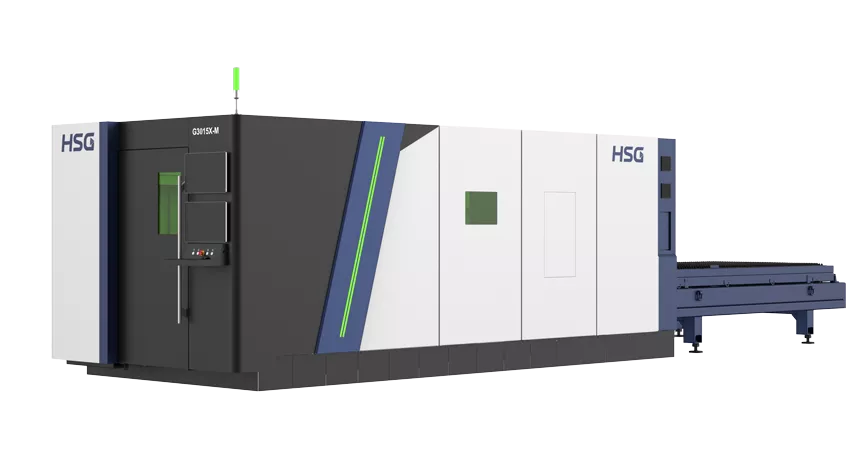 HSG High-power Bus Sheet Fiber Laser Cutting Machine