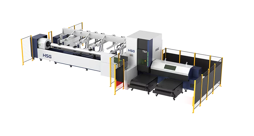 HSG High-performance Tube Fiber Laser Cutting Machine