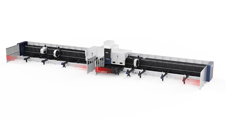 HSG Professional heavy-duty tube laser cutting machine