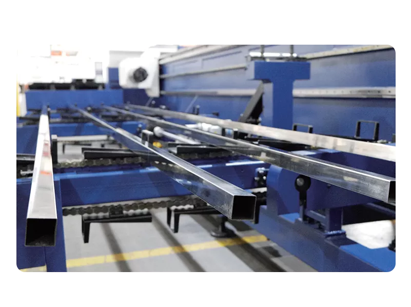HSG laser cutting machine standard container transport