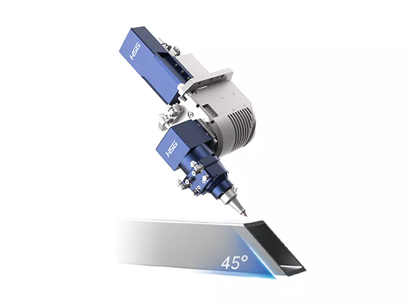 HSG laser cutting machine beveling processing