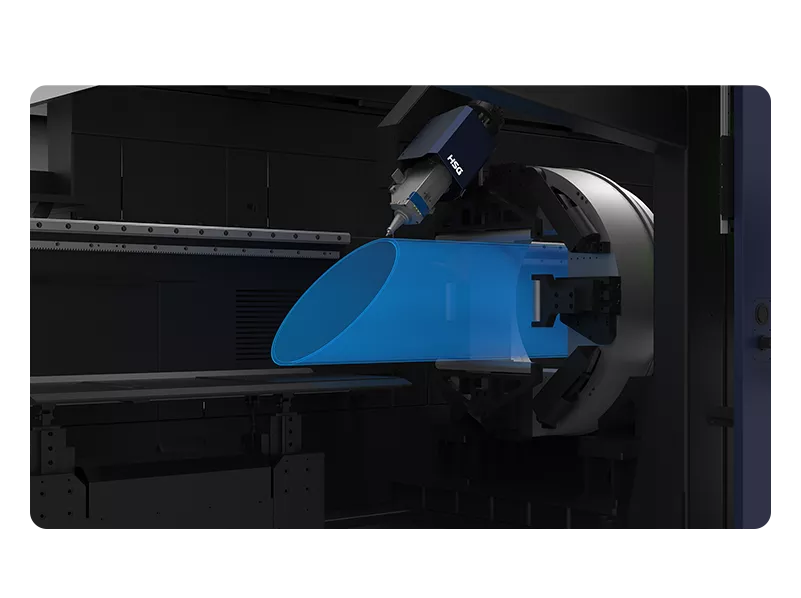 HSG laser lateral hanging machine bed