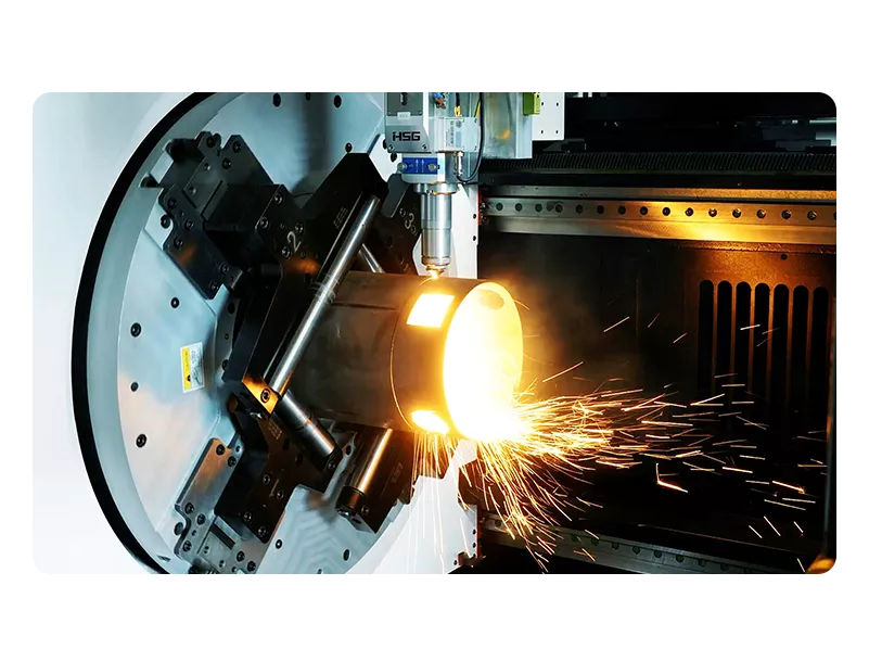 HSG laser lateral hanging machine bed