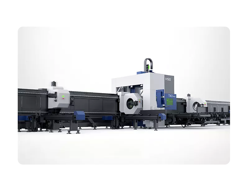 HSG laser cutting machine standard container transport